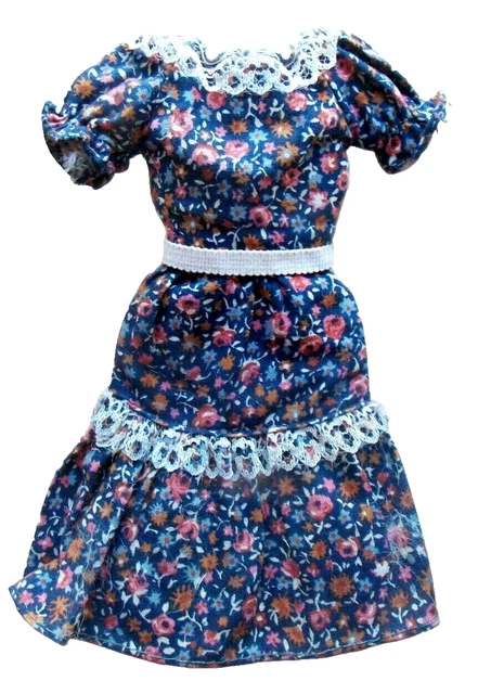 Pull Rayé Bleu Pour Poupée Sindy Pedigree – Vintage 1981 Sous Blister #44085