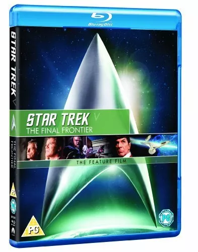 Star Trek V - The Final Frontier Blu-Ray (2010) William Shatner cert PG