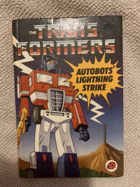 AUTOBOTS LIGHTING STRIKE Ladybird Book Transformers Series 853