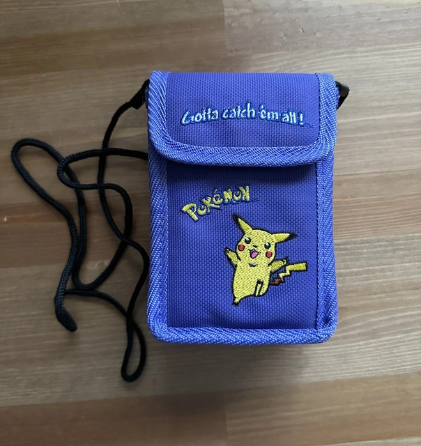 Pokemon Pikachu Purple Carrying Case Pouch For GameBoy Color