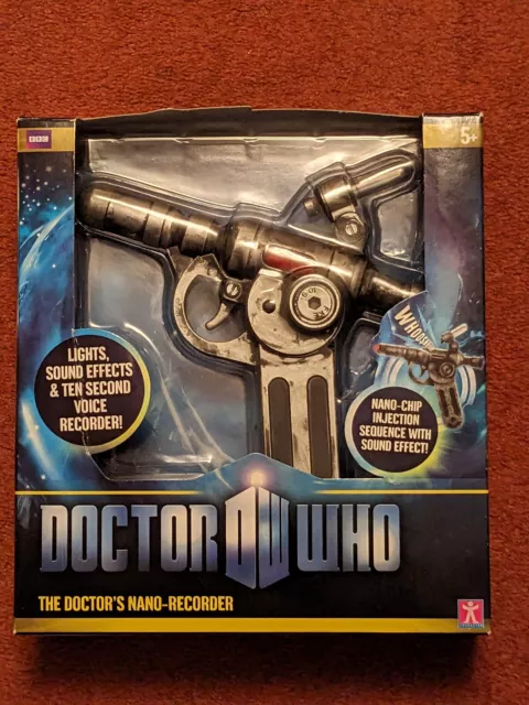 Dr Doctor Who 2010 Nano Recorder Bnib