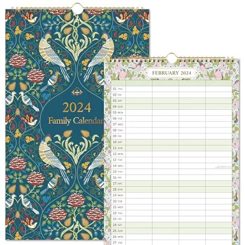 CALENDAR 2024 UK Family Calendar 2024 Wall Calendar 2024 from Jan 2024