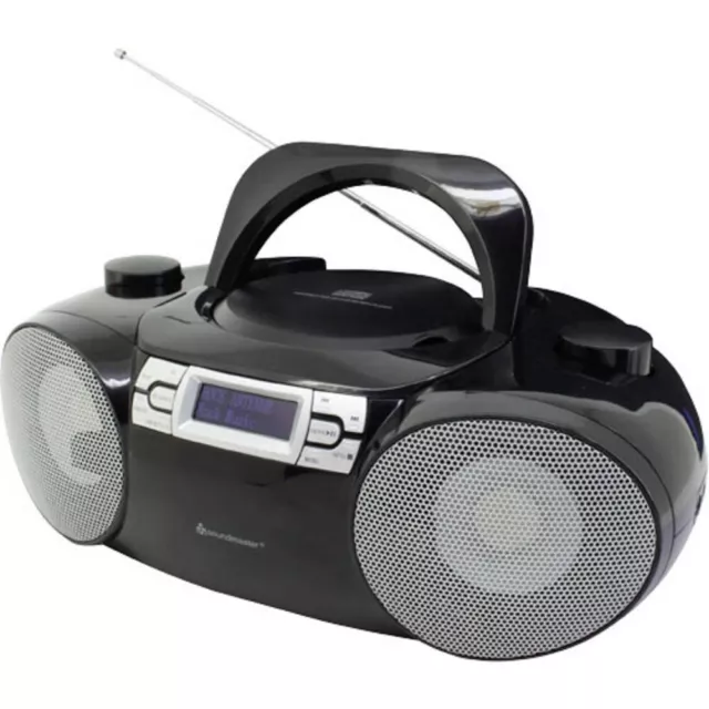 Soundmaster SCD8100SW DAB+ UKW Boombox mit CD-MP3 USB SD sowie Blutoothfunktion