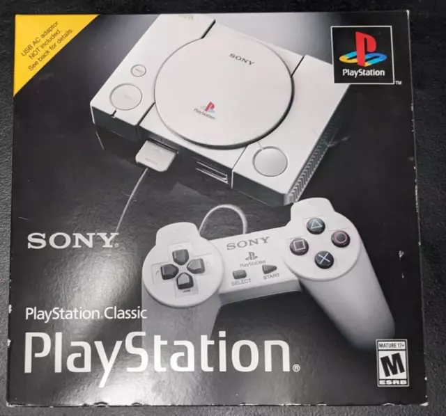 Sony PlayStation Classic Console, Gray, 3003868