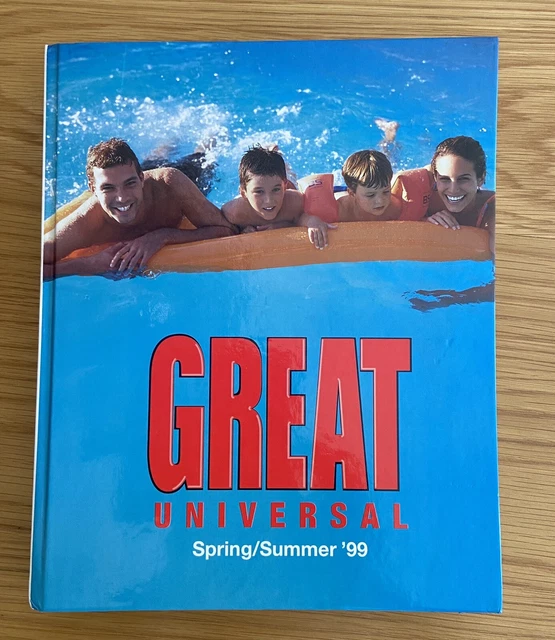 VINTAGE MAIL ORDER Shopping Catalogue 1999 Great Universal Spring