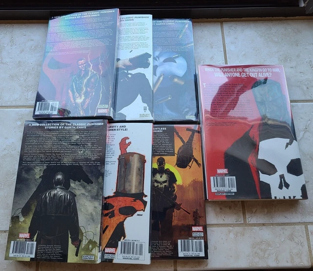 Punisher MAX Complete Collection Vol 1-7 1 2 3 4 5 6 7 Garth Ennis COMPLETE SET 2