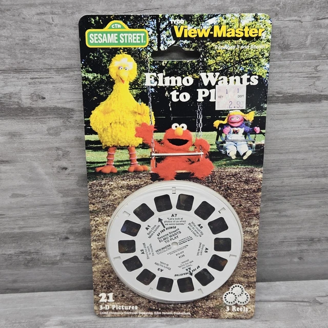 Viewfinder Reels Sesame Goes Western Classic ViewMaster Reel