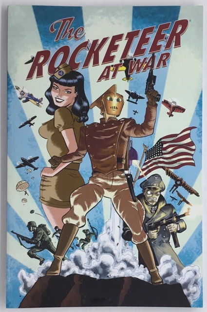 The ROCKETEER AT WAR Superhero Action Story TPB Novel Book NEW CONDITION