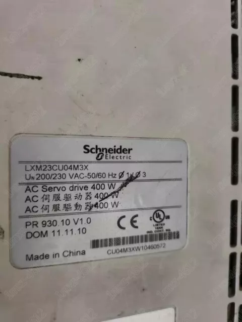 1pc  used   LXM23CU04M3X Schneider Servo Drive 400W 2