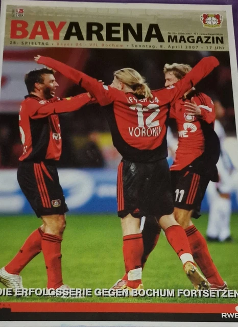 2006/07 1.BUNDESLIGA BAYER 04 Leverkusen VFL Bochum EUR 2,99