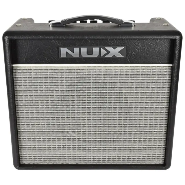 NUX Mighty 20BT Guitar Amplifier Amp 20W Delay Reverb Effects Temp APP