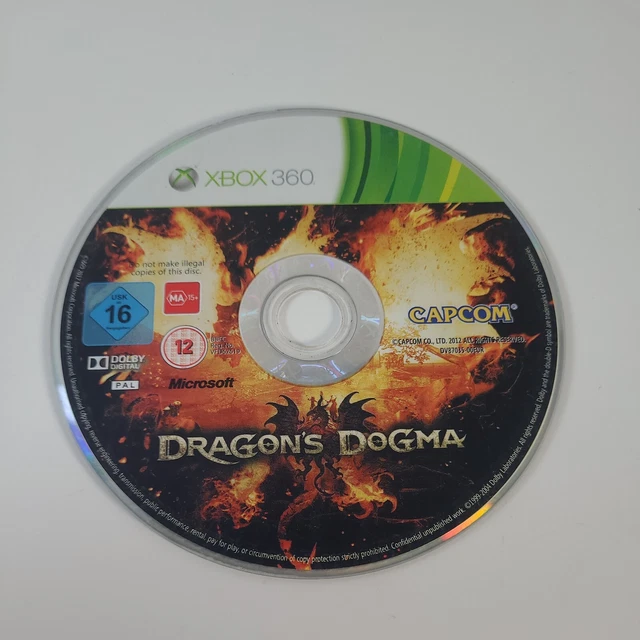 *Disc Only* Dragons Dogma Xbox 360 Action Role Playing Video Game PAL
