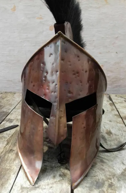 300 King Leonidas Spartan Head Helmet Warrior Costume Helmet Medieval Style Gift