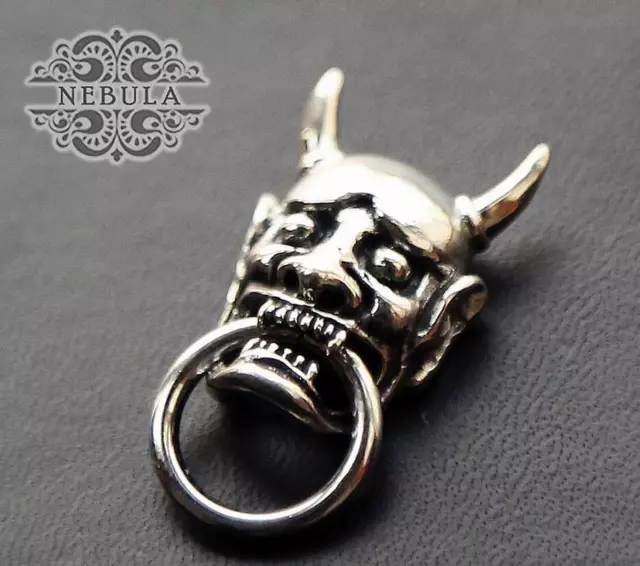 Hannya Cupronickel Wallet Chain Connector O-Ring Clasp Coppercraft Gift