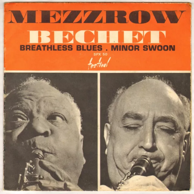 Sidney Bechet / Mezz Mezzrow "Breathless Blues" Jazz Sp Festival 50