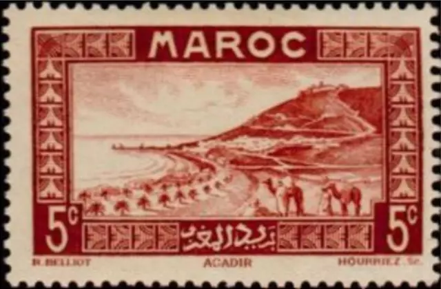 French Morocco #YT131 Mint 1933 Architecture [127]