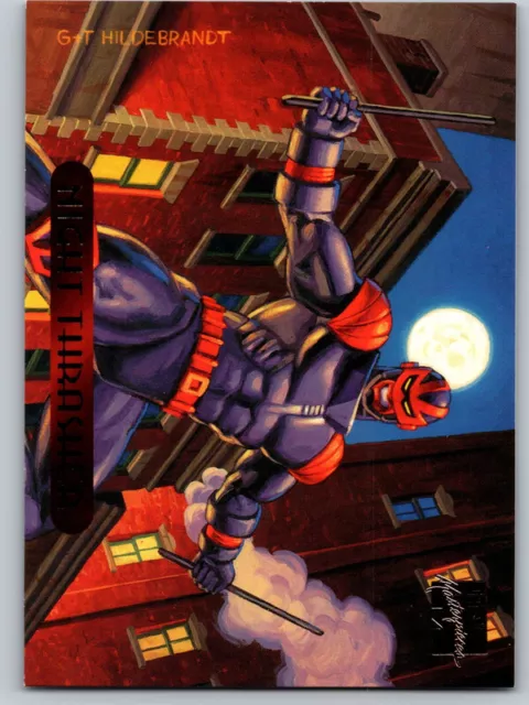 #83 Night Thrasher 1994 Fleer Marvel Masterpieces Greg and Tim Hildebrandt