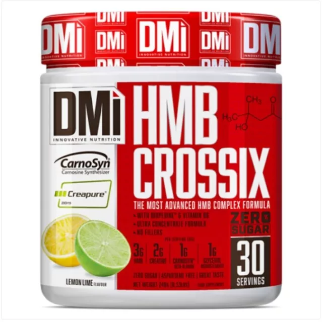 DMI INNOVATIVE NUTRITION - HMB CROSSIX, 240 g, LIMA LIMON - COMPLEJO CON H.M.B.