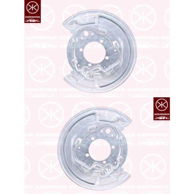 Backing Plate Rh Rear BRAKE BACKING PLATE Dust Shield - Rear LH + RH - fits Toyota Avensis ...