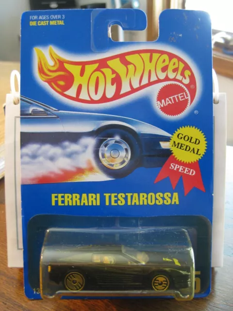 Hot Wheels - Ferrari Testarossa - Black - Uhg