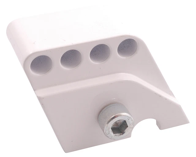 Kit de rehausse de châssis CNC 4 trous blanc - Derbi-GP1 Revolution 50