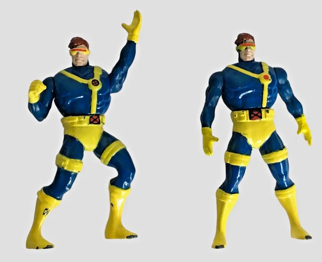 X-Men Steel Mutants Marvel Toy Biz Heavy Metal Lot of 9 Die Cast Figures 3