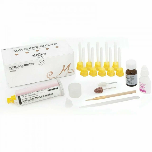 Tokuyama Dental Sofreliner Tough Chairside Soft Denture Reline Material