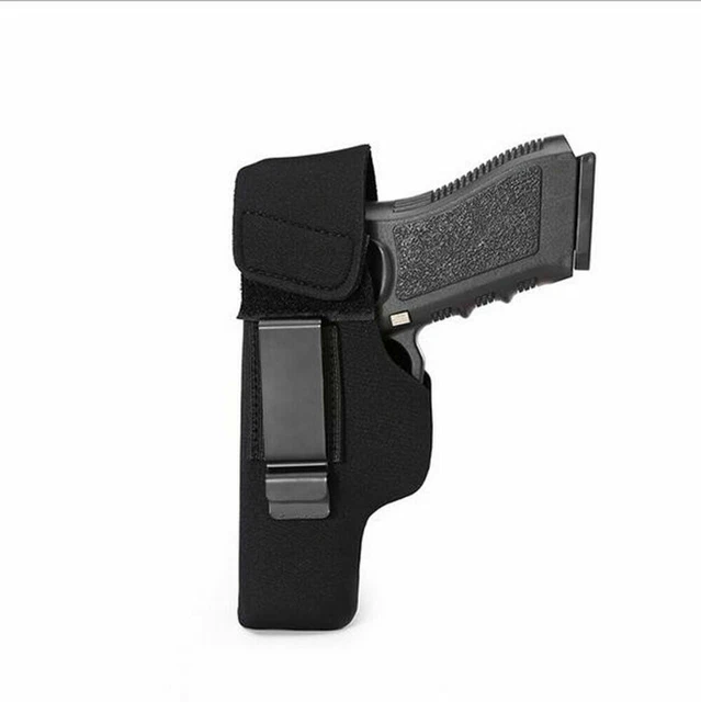 Étui De Ceinture Tactique IWB Pour Pistolet - Port Dissimulé - Néoprène Noir (Taille Unique)