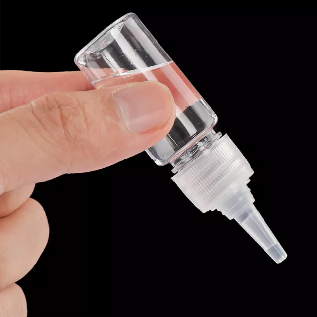 10-250ml Empty Plastic Squeezable Dropper Bottles Eye Liquid Oil TAMPER EVIDENT