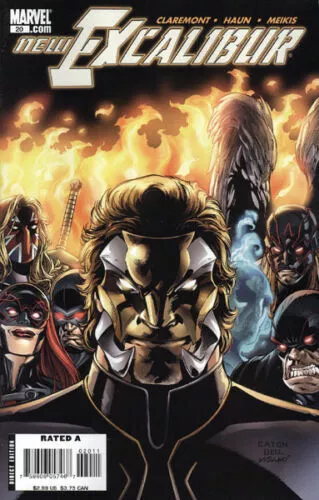 New Excalibur #20 Comic 2007 - Marvel Comics - Captain Britain Juggernaut X-Men
