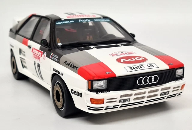 1/43 AUDI QUATTRO A2 Audi Sport Rally 1000 Lakes Finland 1983 H.Mikkola/A.Hertz £29.95 - UK