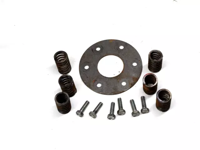 1981 81 Kawasaki KDX420 KDX KX 420 400 450 Clutch Spring Plate & Springs Bolts