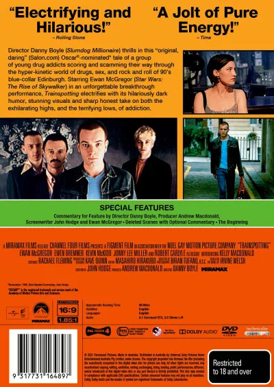 Trainspotting (1996) [New Dvd]