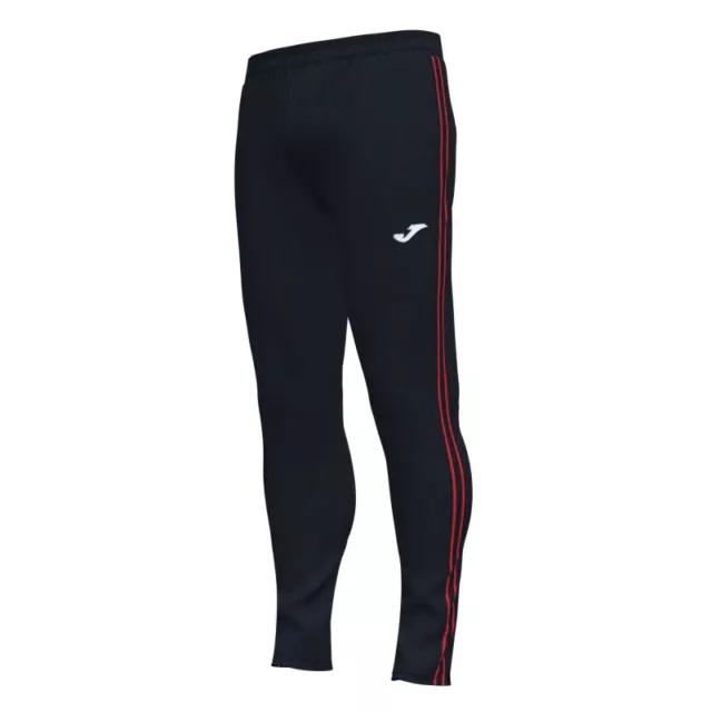 Joma Classic Long Pants Black/Red Adult Sizes