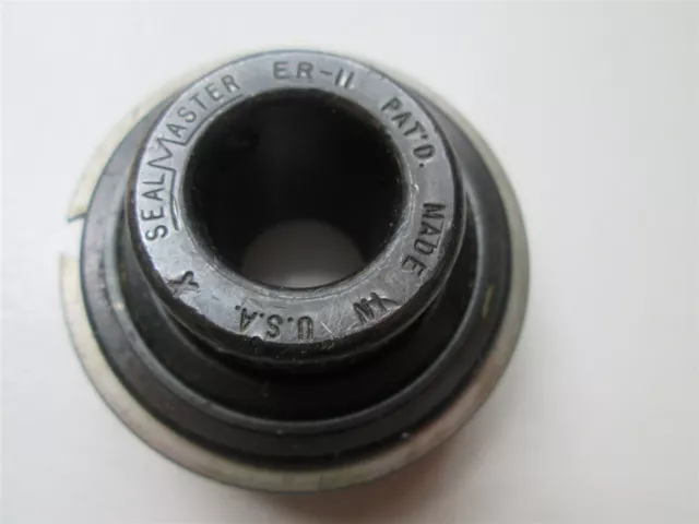 Sealmaster Ball Insert Bearing ER-11 11/16" Bore Setscrew New Old Stock No Box