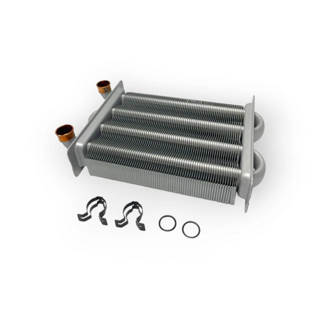 Échangeur Primaire Compatible Chaudière Ferroli 39837660 - Neuf, Marque Twinspare