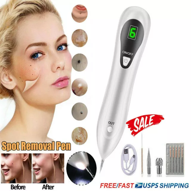 Electric Laser Plasma Pen Mole Removal Dark Spot Remover Skin Wart Tag Tattoo