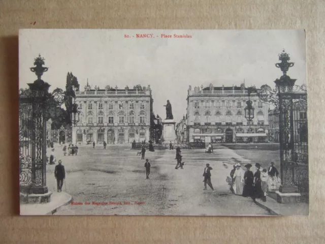 Cpa Nancy (54) Place Stanislas - Animee - House Of Reunited Stores.