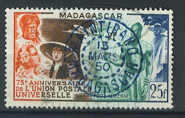 Enveloppe Madagascar - Lettre Recommandée Avec Cach Poste Aérienne - 1941-1960