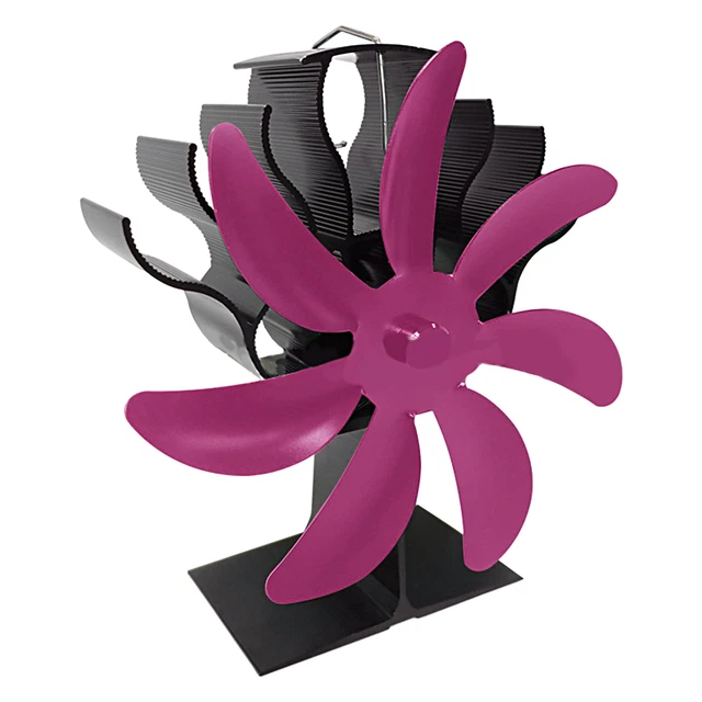 STOVE FAN EASY to Carry Circulating Hot Air Helpful Reliable Wood Burne