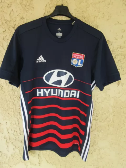 Maillot OLYMPIQUE LYONNAIS LYON 2018 away shirt maglia trikot ADIDAS Climacool M