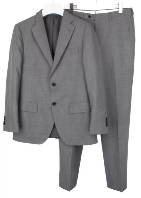 SUITSUPPLY Lazio Single Breasted Slim / Brescia Suit Men's UK 40 Wool Melange