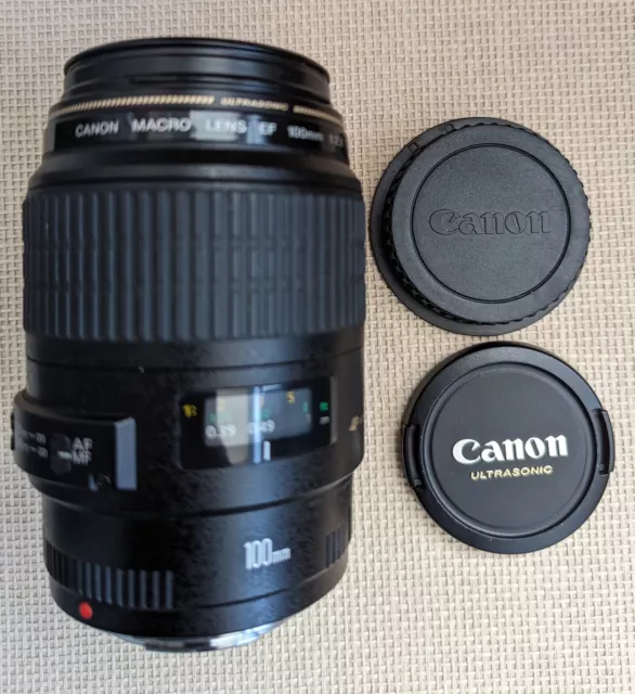 Canon EF 100mm F/2.8 USM Lens