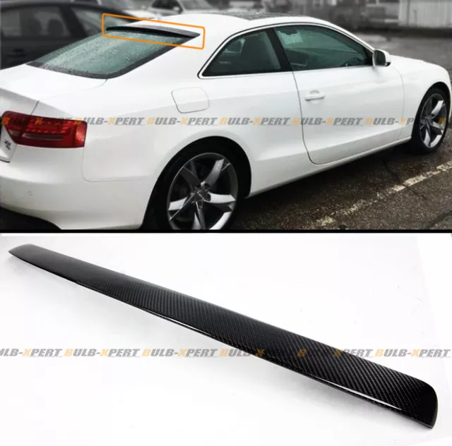 Rear Roof Spoiler Window Wing (Fits: Audi A5 S5 RS5 2008-2016 2dr) 284R