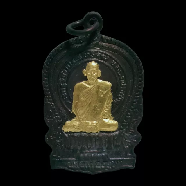 Lp Chern Rien Nang Phan Thai Buddha Amulet Pendant Lucky Holy Talisman 2537 NEW