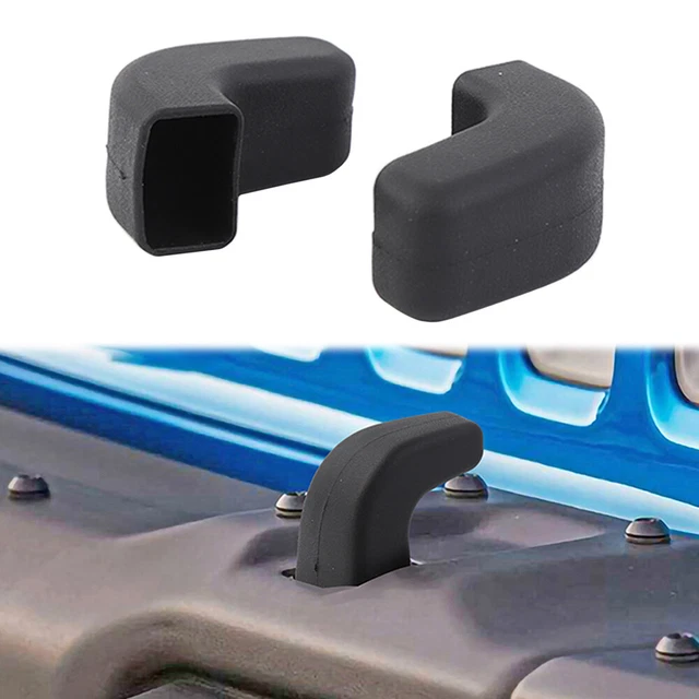FRONT BUMPER TOW Hook Covers for Jeep Wrangler JK JL Gladiator JT 0723