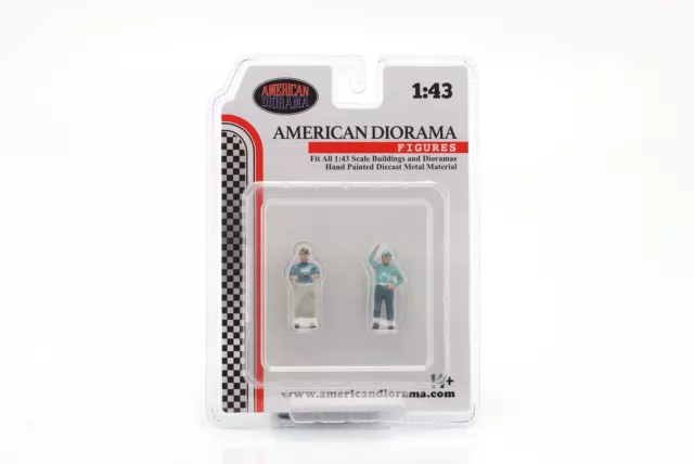 Renn-Legenden 50er Jahre Figuren-Set 1:43 American Diorama