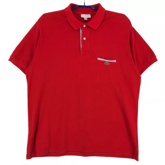 LACOSTE POLO ROUGE Bordeaux Taille Hommes 4 M EUR 26 16 PicClick FR