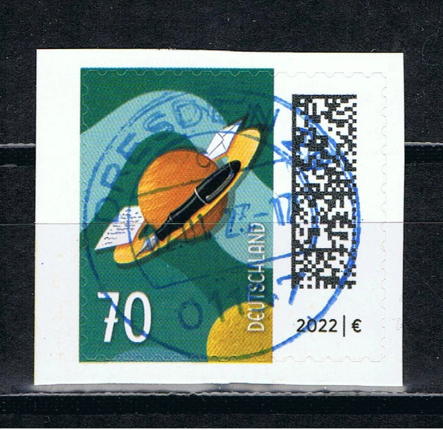 Bund MiNr. 3678 sk Welt der Briefe 70 ct Briefuniversum Vollstempel