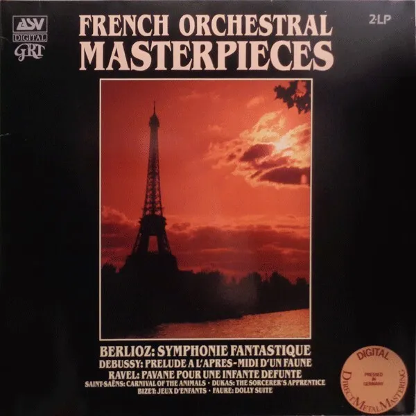 Hector Berlioz,Claude Debussy,Maurice Ravel,Camille Saint-Saëns,Paul Duka...